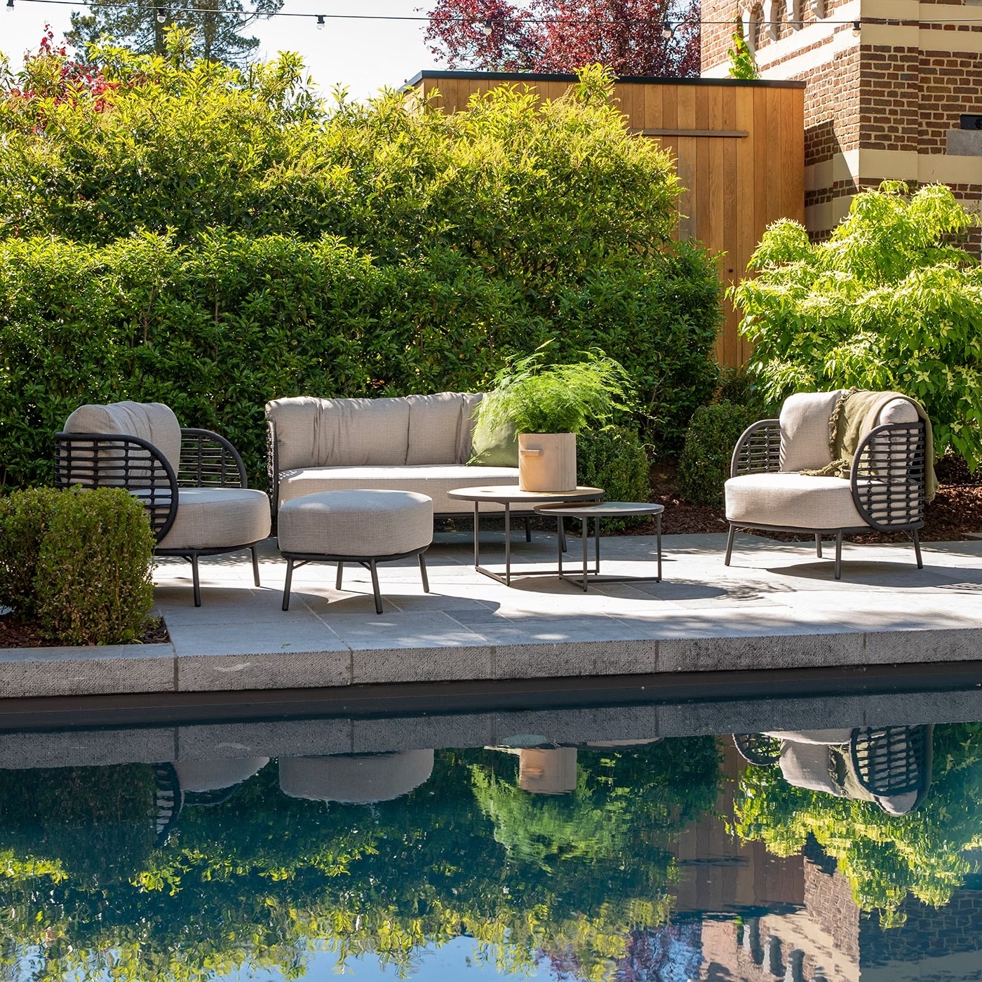 Fabrice - kültéri lounge szett