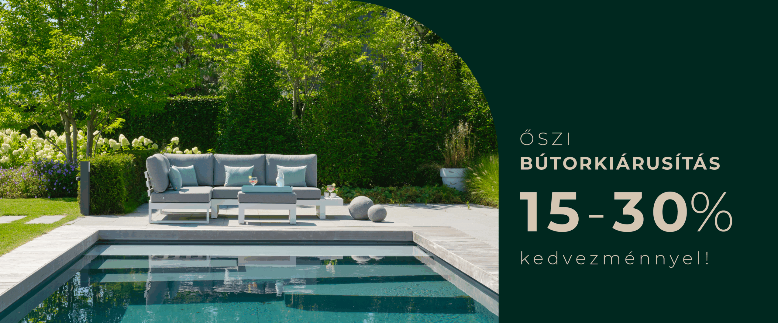 Kültéri bútor kiárusítás